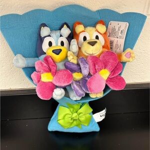 Brand New!!! Bluey and Bingo Plush Bouquet